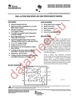 UCC27323DR datasheet  